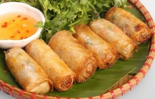 hanoi spring roll- hanoi street food tour